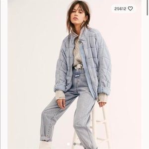 Free People Dolman Quilted Jacket